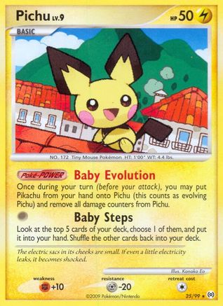 Pichu 025  Arceus - Rare