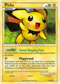 Pichu 028  HeartGold SoulSilver - Rare