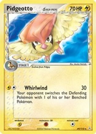 Pidgeotto (Delta Species)  Holon Phantoms - Uncommon