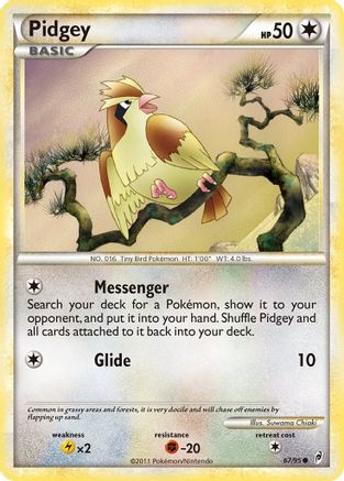 Pidgey 067  Call of Legends - Common