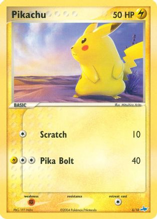 Pikachu 006  EX Trainer Kit 1 Latias & Latios - Common