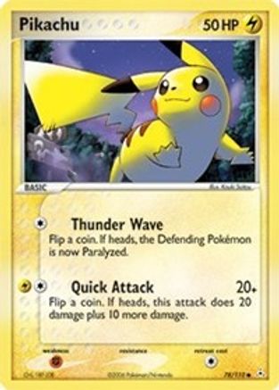 Pikachu 078  Holon Phantoms - Common