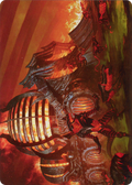 Urabrask's Forge // Urabrask's Forge (AONE-037) - Phyrexia: All Will Be One Art Series (Borderless)