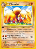 Piloswine 036  - 1st Edition Neo Revelation - Uncommon