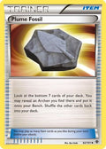 Plume Fossil/101  - Reverse Holofoil Plasma Blast - Uncommon