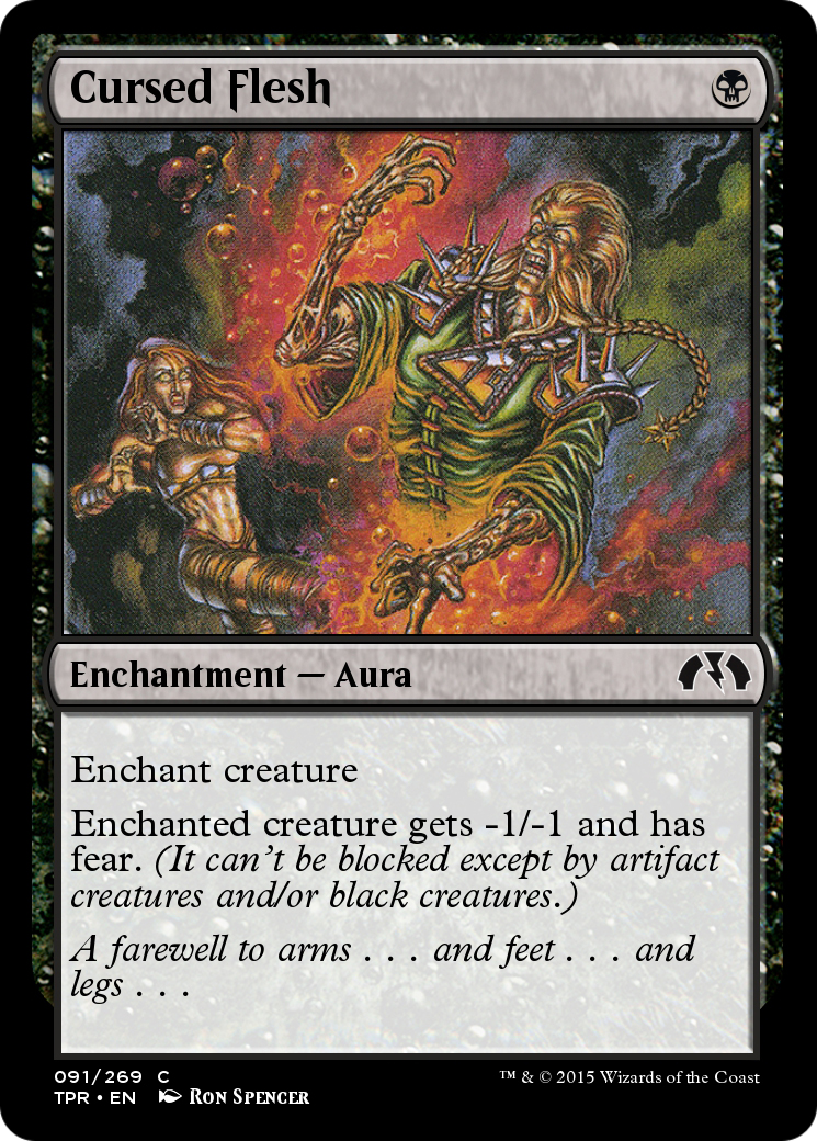 Cursed Flesh (TPR-091) - Tempest Remastered Foil