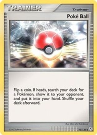 Poke Ball/130  - Reverse Holofoil Diamond and Pearl - Uncommon