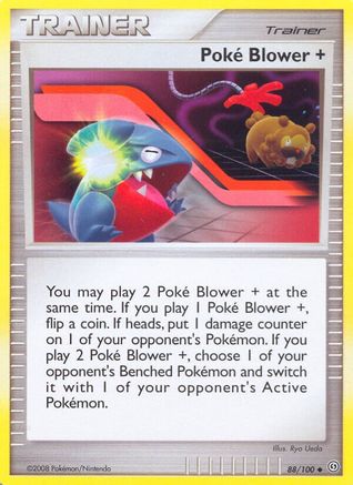 Poke Blower + 088  - Reverse Holofoil Stormfront - Uncommon