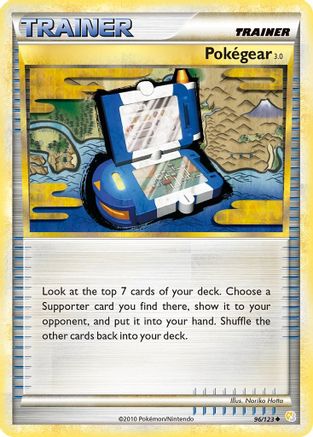 Pokegear 3.0 096  - Reverse Holofoil HeartGold SoulSilver - Uncommon