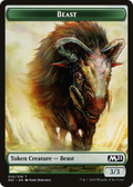 Beast (TM21-010) - Core Set 2021 Tokens Foil