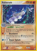 Poliwrath  - Reverse Holofoil Unseen Forces - Holo Rare