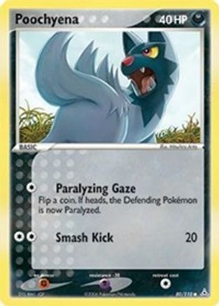 Poochyena 080/110  Holon Phantoms - Common
