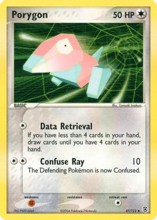 Porygon  FireRed & LeafGreen - Uncommon