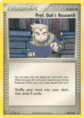 Prof. Oak's Research  - Reverse Holofoil FireRed & LeafGreen - Uncommon