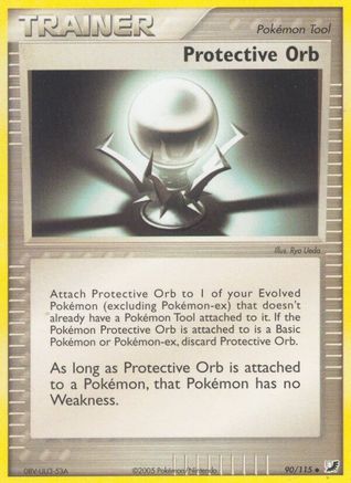 Protective Orb  - Reverse Holofoil Unseen Forces - Uncommon