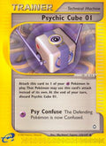 Psychic Cube 01  - Reverse Holofoil Aquapolis - Uncommon