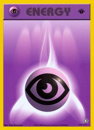 Psychic Energy 110  - 1st Edition Neo Genesis - Common