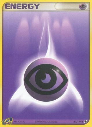 Psychic Energy 107  - Reverse Holofoil Ruby and Sapphire - Common