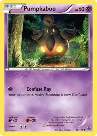 Pumpkaboo 056  XY Base Set - Common