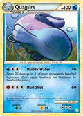 Quagsire 009  - Holofoil HeartGold SoulSilver - Holo Rare