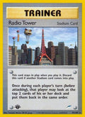 Radio Tower  - 1st Edition Neo Destiny - Rare