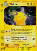 Raichu (H25)  - Holofoil Skyridge - Holo Rare