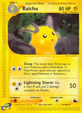 Raichu (27)  - Reverse Holofoil Skyridge - Rare