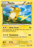 Raichu  - Holofoil XY Base Set - Holo Rare