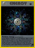 Rainbow Energy (17) (17) 017  - 1st Edition Holofoil Team Rocket - Holo Rare