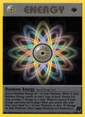Rainbow Energy (80) (80) 080  - 1st Edition Team Rocket - Rare