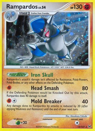 Rampardos  - Reverse Holofoil Platinum - Holo Rare