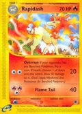 Rapidash (62)  - Reverse Holofoil Expedition - Rare