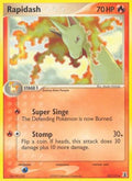 Rapidash 052  - Reverse Holofoil Delta Species - Uncommon