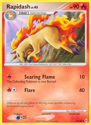 Rapidash (47) (47) 047  Arceus - Uncommon