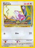 Rattata  - Reverse Holofoil Legendary Collection - Common