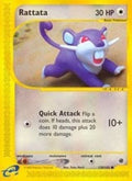 Rattata 128  - Reverse Holofoil Expedition - Common