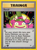 Recall 116  - 1st Edition Gym Heroes - Uncommon
