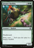 Greater Basilisk (IMA-165) - Iconic Masters Foil