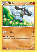 Riolu (76)  - Reverse Holofoil Plasma Storm - Common