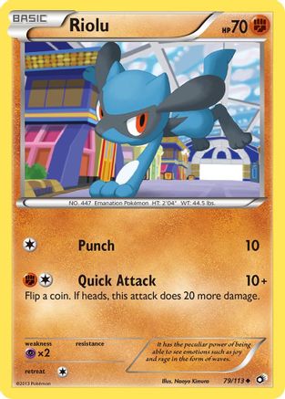 Riolu  Legendary Treasures - Uncommon