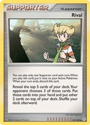 Rival  - Reverse Holofoil Diamond and Pearl - Uncommon