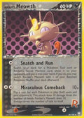 Rocket's Meowth 046  Team Rocket Returns - Uncommon