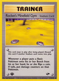 Rocket's Minefield Gym 119  - 1st Edition Gym Challenge - Uncommon