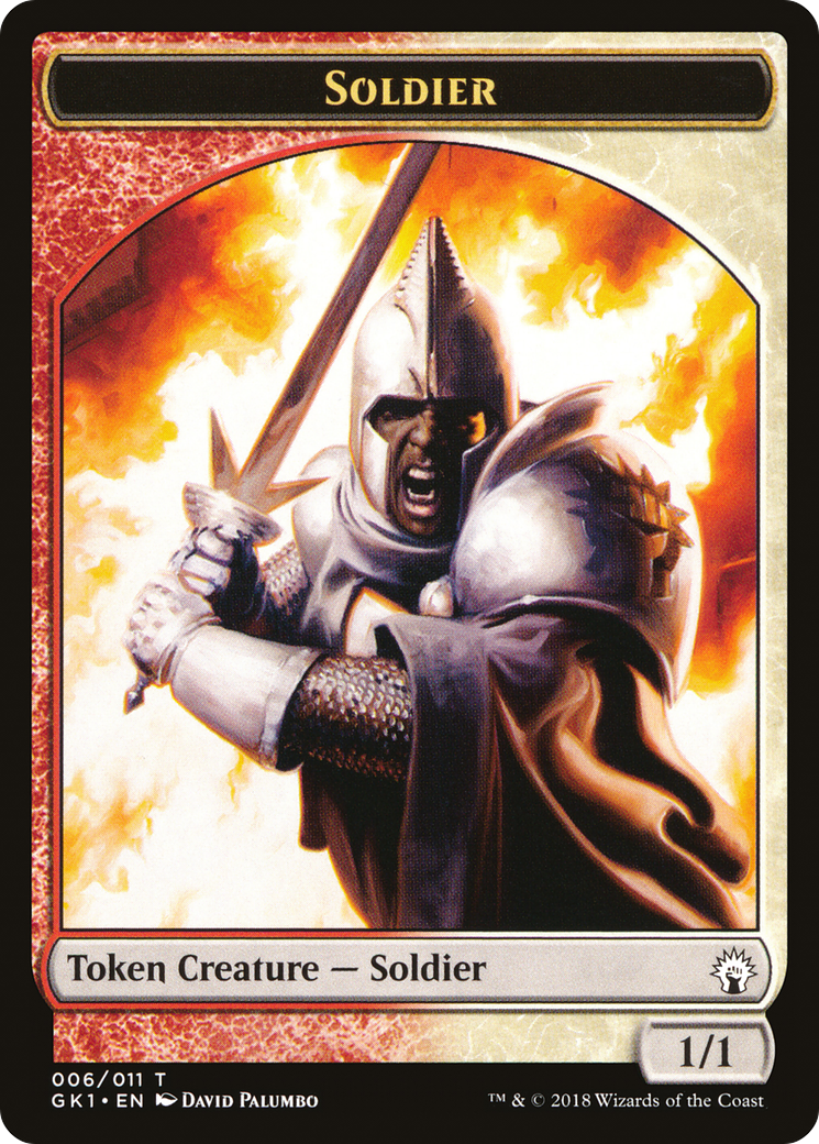 Soldier (002) // Goblin Token (GR1-002) - GRN Guild Kit Tokens