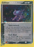 Sableye  - Reverse Holofoil Sandstorm - Holo Rare