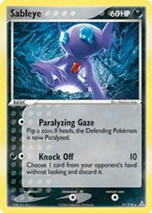 Sableye  Holon Phantoms - Rare