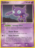 Sableye 022  - Reverse Holofoil Power Keepers - Rare