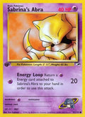 Sabrina's Abra 091  - 1st Edition Gym Heroes - Common