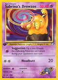 Sabrina's Drowzee 092  - 1st Edition Gym Heroes - Common