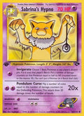 Sabrina's Hypno 056  - 1st Edition Gym Challenge - Uncommon